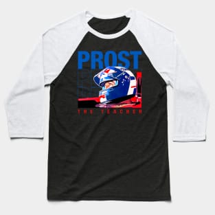 Alain Prost Legend Retro Baseball T-Shirt